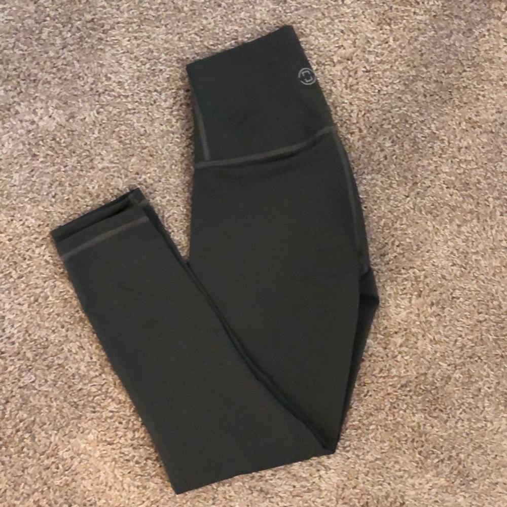DYI high rise leggings, high compression cropped